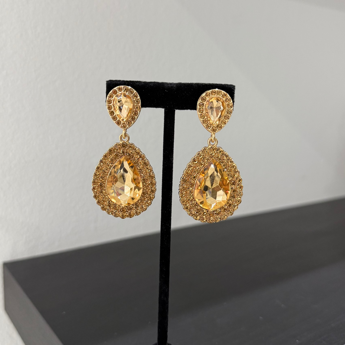 gold rhinestone