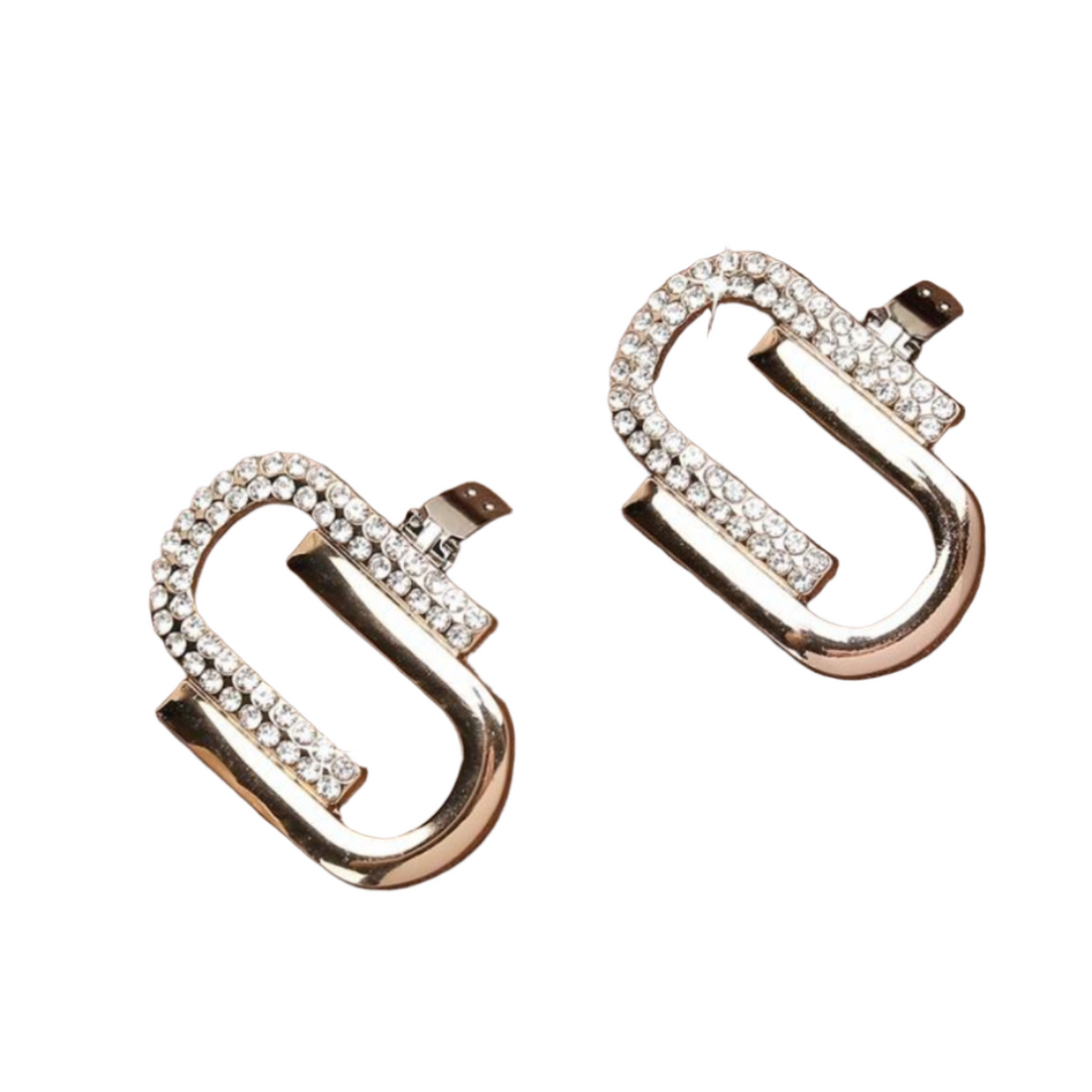 Oval rhinestone