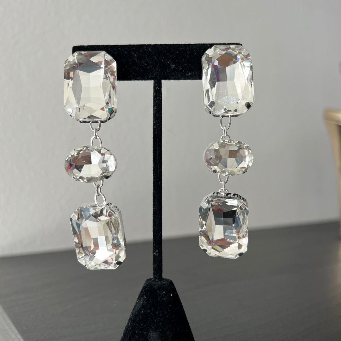 square chandelier