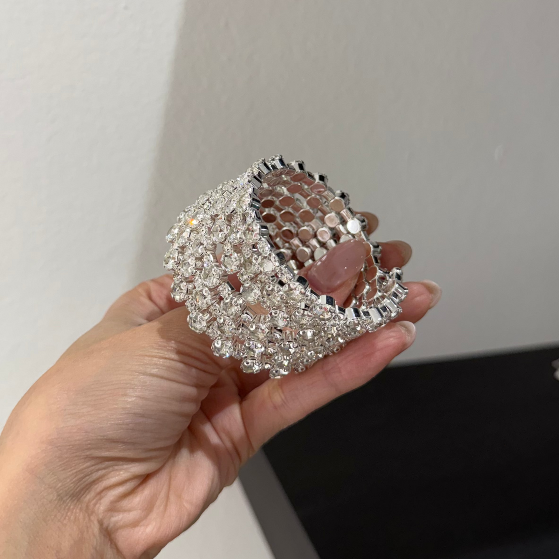Emilia wrap silver